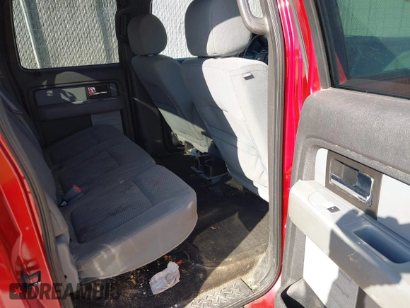 2014 Ford F-150 XL with VIN 1FTFW1EF7EFA32296, listed as a IAAI auction lot 41986227 with 206,050 mi miles. Bid and sale history available at carsss.com. Image 8.