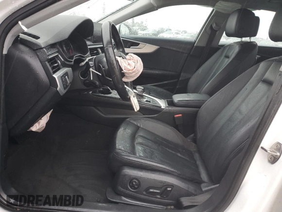 2017 Audi A4 Premium with VIN WAUGNAF43HN017564, listed as a Copart auction lot 45429745 with 64,949 mi miles and Salvage Title. Bid and sale history available at carsss.com. Image 7.