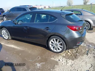 2017 Mazda 3 Touring with VIN 3MZBN1L70HM102817, listed as a IAAI auction lot 41867063 with 100,307 mi miles and . Bid and sale history available at DreamBid. Image 3.
