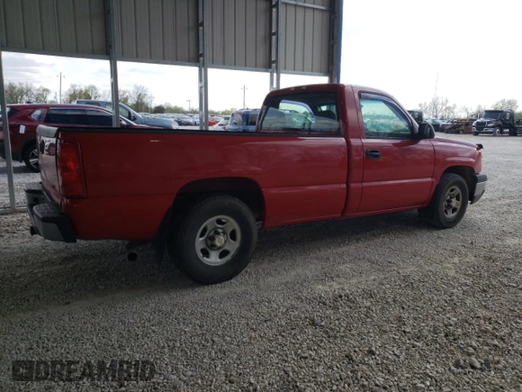 2004 Chevrolet Silverado 1500 Work Truck with VIN 1GCEC14X44Z350193, listed as a Copart auction lot 52914655 with 0 mi miles and Salvage Title. Bid and sale history available at carsss.com. Image 3.