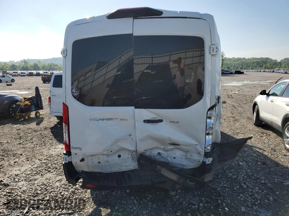 2019 Ford Transit Passenger XL z VIN 1FBAX2CM8KKA35164, wystawiony jako Copart lot #55198825 z przebiegiem 64 287 mil mil oraz Szkoda całkowita • Salvage title. Historia ofert i sprzedaży dostępna na DreamBid. Obrazek 6.