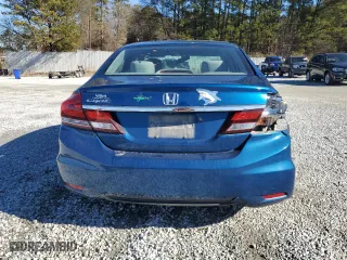 2015 Honda Civic Sedan LX with VIN 2HGFB2F57FH519071, listed as a Copart auction lot 88987135 with 80,397 mi miles and Salvage Title. Bid and sale history available at carsss.com. Image 6.