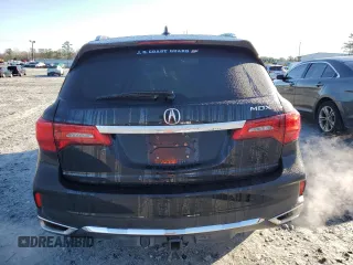 2017 Acura MDX Advance with VIN 5FRYD3H8XHB005396, listed as a Copart auction lot 48414415 with 141,808 mi miles and Salvage title. Bid and sale history available at DreamBid. Image 6.