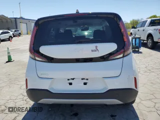 2023 Kia Soul LX with VIN KNDJ23AU5P7876114, listed as a Copart auction lot 53504475 with 34,487 mi miles and Salvage Title. Bid and sale history available at DreamBid. Image 6.