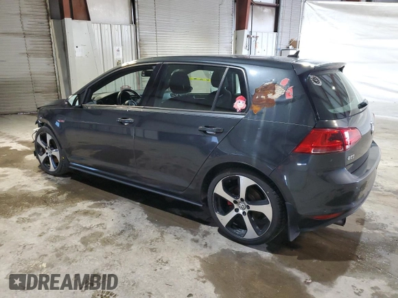 2015 Volkswagen Golf GTI SE with VIN 3VW5T7AU4FM097486, listed as a Copart auction lot 45706255 with 130,561 mi miles and Salvage Title. Bid and sale history available at carsss.com. Image 2.