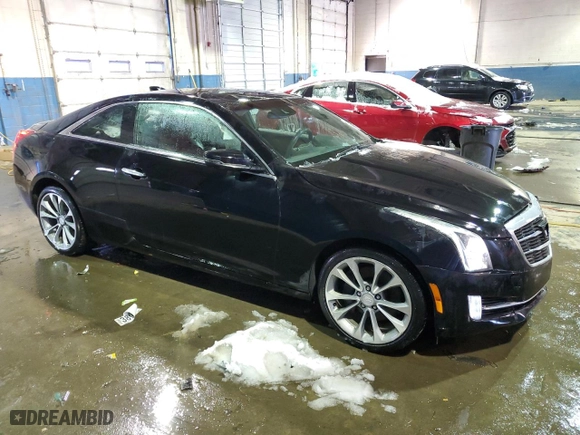 2015 Cadillac ATS Coupe Luxury AWD with VIN 1G6AH1RX4F0115439, listed as a Copart auction lot 38985914 with 232,192 mi miles and Salvage Title. Bid and sale history available at carsss.com. Image 4.