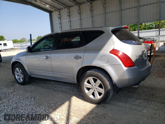 2007 Nissan Murano SL z VIN JN8AZ08T37W503994, wystawiony jako Copart lot #56213135 z przebiegiem 232 578 mil mil oraz Szkoda całkowita • Salvage title. Historia ofert i sprzedaży dostępna na DreamBid. Obrazek 2.