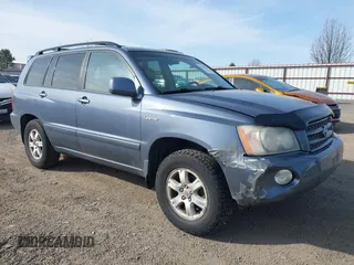 2002 Toyota Highlander with VIN 0JTEHF21A52007243, listed as a IAAI auction lot 41761824 with 187,176 mi miles and . Bid and sale history available at DreamBid. Image 1.