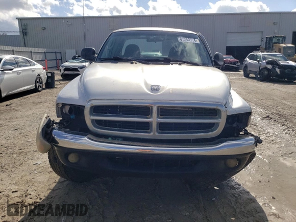 2001 Dodge Dakota Sport with VIN 1B7GG22N91S115510, listed as a Copart auction lot 87243774 with 0 mi miles and Salvage Title. Bid and sale history available at carsss.com. Image 5.