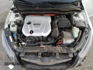 2016 Kia Optima Hybrid EX with VIN KNAGN4AD6G5099121, listed as a Copart auction lot 41818295 with 0 mi miles and Salvage Title. Bid and sale history available at carsss.com. Image 12.