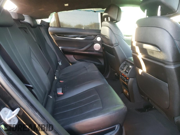 2015 BMW X6 xDrive50i with VIN 5UXKU6C52F0F93975, listed as a Copart auction lot 81944914 with 143,915 mi miles and Salvage Title. Bid and sale history available at carsss.com. Image 10.