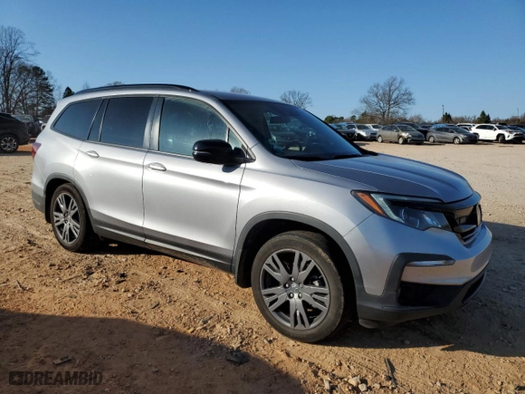 2022 Honda Pilot Sport with VIN 5FNYF6H34NB073545, listed as a Copart auction lot 44372765 with 47,992 mi miles and Salvage Title. Bid and sale history available at carsss.com. Image 4.