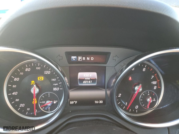 2020 Mercedes-Benz SLC with VIN W1KPK3JA2LF170126, listed as a Copart auction lot 88535245 with 60,141 mi miles and Salvage Title. Bid and sale history available at carsss.com. Image 9.