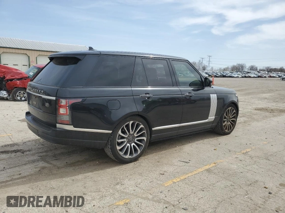 2016 Land Rover Range Rover Autobiography with VIN SALGV2EF2GA284303, listed as a Copart auction lot 49698375 with 144,939 mi miles and Salvage Title. Bid and sale history available at DreamBid. Image 3.