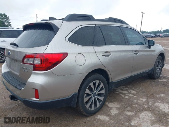 2017 Subaru Outback Limited with VIN 4S4BSENC9H3382246, listed as a IAAI auction lot 42219516 with 117,463 mi miles and . Bid and sale history available at DreamBid. Image 4.