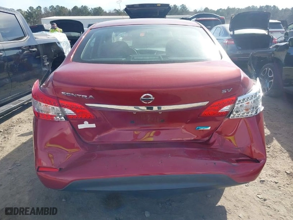 2014 Nissan Sentra SV with VIN 3N1AB7AP7EL663727, listed as a IAAI auction lot 41663513 with 162,308 mi miles. Bid and sale history available at carsss.com. Image 16.