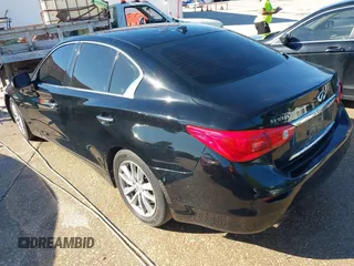 2015 Infiniti Q50 with VIN JN1BV7AP6FM335668, listed as a IAAI auction lot 42201480 with 234,970 mi miles and . Bid and sale history available at DreamBid. Image 3.