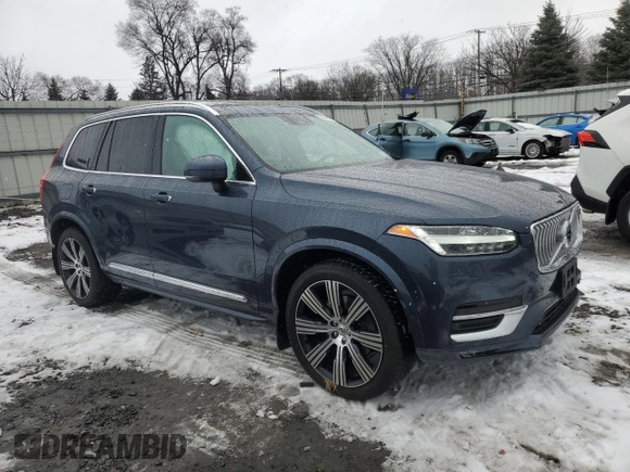 2020 Volvo XC90 Inscription with VIN YV4A22PLXL1591833, listed as a Copart auction lot 83594224 with 71,979 mi miles and Salvage Title. Bid and sale history available at carsss.com. Image 4.