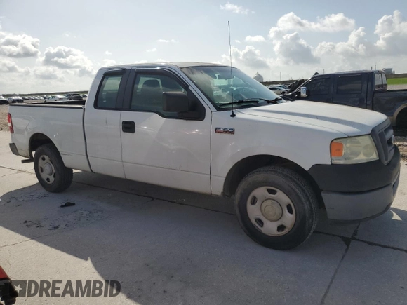2007 Ford F-150 STX with VIN 1FTRX12W37FA72568, listed as a Copart auction lot 61744915 with 217,479 mi miles and Clean title. Bid and sale history available at DreamBid. Image 4.