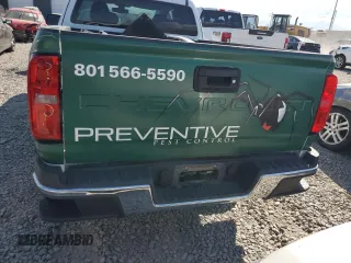 2021 Chevrolet Colorado 2WD Work Truck with VIN 1GCHSBEA0M1207692, listed as a Copart auction lot 71365804 with 64,382 mi miles and Salvage title. Bid and sale history available at DreamBid. Image 6.