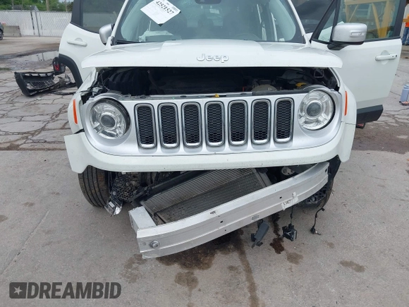 2017 Jeep Renegade Limited с VIN ZACCJBDB3HPG60590, выставлен на аукционе IAAI как лот 42521527 с пробегом 79 455 миль миль и . История ставок и продаж доступна на DreamBid. Изображение 6.