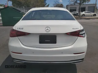 2024 Mercedes-Benz C 300 with VIN W1KAF4HBXRR224584, listed as a Copart auction lot 50509725 with 2,757 mi miles and Salvage Title. Bid and sale history available at DreamBid. Image 6.
