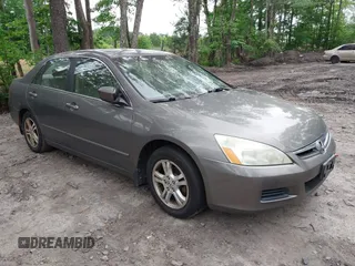 2007 Honda Accord EX с VIN 1HGCM56797A163075, выставлен на аукционе IAAI как лот 42250465 с пробегом 206 871 миль миль и . История ставок и продаж доступна на DreamBid. Изображение 1.
