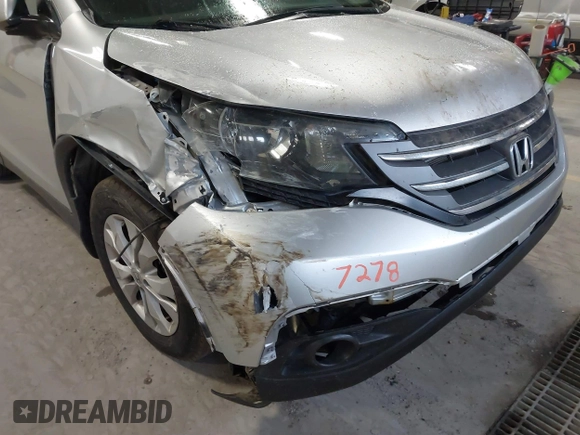 2013 Honda CR-V EX-L with VIN 2HKRM4H74DH612067, listed as a IAAI auction lot 41867278 with 119,641 mi miles. Bid and sale history available at carsss.com. Image 6.