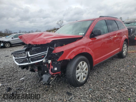 2016 Dodge Journey American Value with VIN 3C4PDCAB7GT223489, listed as a Copart auction lot 47780555 with 135,877 mi miles and Salvage Title. Bid and sale history available at DreamBid. Image 1.