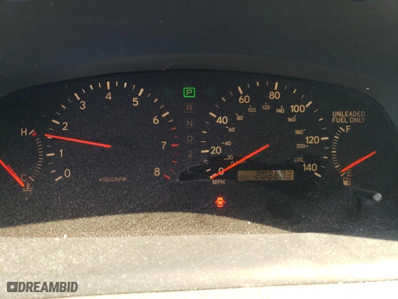 1998 Lexus ES 300 Luxury Sport Sdn with VIN JT8BF28G5W0127581, listed as a Copart auction lot 79953124 with 288,803 mi miles and Salvage Title. Bid and sale history available at carsss.com. Image 9.