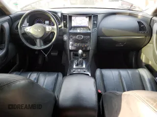 2013 Infiniti FX with VIN JN8CS1MU7DM142343, listed as a Copart auction lot 49044635 with 182,106 mi miles and Salvage Title. Bid and sale history available at carsss.com. Image 8.