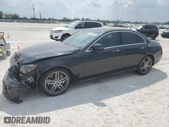 2018 Mercedes-Benz E-Class E 300 with VIN WDDZF4JB6JA467129, listed as a Copart auction lot 43755543 with 38,124 mi miles. Bid and sale history available at carsss.com. Image 1.