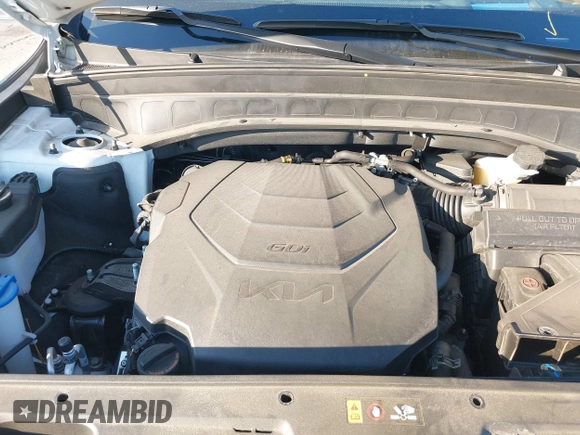 2023 Kia Telluride SX Prestige X-Pro with VIN 5XYP5DGC6PG351443, listed as a IAAI auction lot 41548694 with 32,665 mi miles and . Bid and sale history available at DreamBid. Image 10.