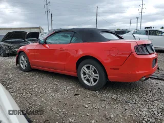 2013 Ford Mustang V6 with VIN 1ZVBP8EM8D5209863, listed as a Copart auction lot 56799405 with 120,342 mi miles and Salvage title. Bid and sale history available at DreamBid. Image 2.