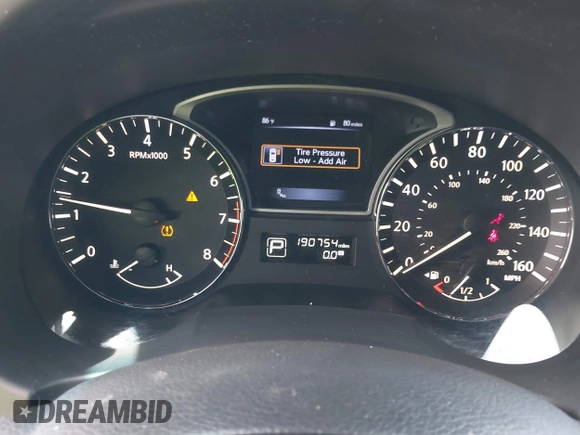 2015 Nissan Altima SV with VIN 1N4AL3AP2FC225140, listed as a IAAI auction lot 42073500 with 190,754 mi miles and . Bid and sale history available at carsss.com. Image 7.
