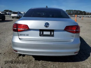 2015 Volkswagen Jetta Sedan 1.8T SE with VIN 3VWD07AJ7FM301515, listed as a Copart auction lot 42829825 with 91,342 mi miles and Salvage Title. Bid and sale history available at carsss.com. Image 6.