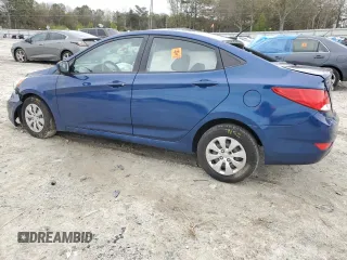 2015 Hyundai Accent GLS with VIN KMHCT4AEXFU890896, listed as a Copart auction lot 49489995 with 155,525 mi miles and Salvage Title. Bid and sale history available at carsss.com. Image 2.