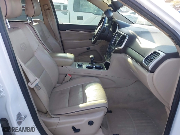 2014 Jeep Grand Cherokee Overland with VIN 1C4RJFCG8EC162271, listed as a IAAI auction lot 41827017 with 183,447 mi miles. Bid and sale history available at carsss.com. Image 5.