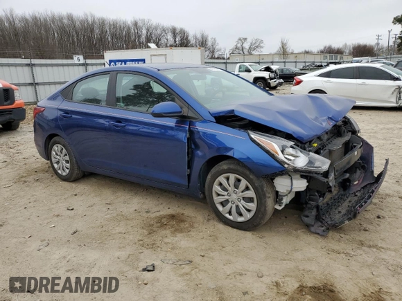 2021 Hyundai Accent SE with VIN 3KPC24A68ME140795, listed as a Copart auction lot 49110505 with 65,960 mi miles and Salvage Title. Bid and sale history available at carsss.com. Image 4.