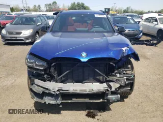 2024 BMW X3 M with VIN 5YM13EC03R9U77834, listed as a Copart auction lot 53084415 with 25,122 mi miles and Salvage Title. Bid and sale history available at carsss.com. Image 5.