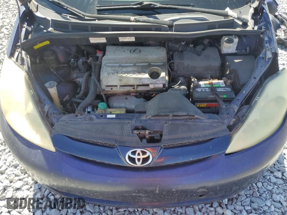 2006 Toyota Sienna XLE z VIN 5TDZA22C46S446651, wystawiony jako Copart lot #52866735 z przebiegiem 269 343 mil mil oraz Szkoda całkowita • Salvage title. Historia ofert i sprzedaży dostępna na DreamBid. Obrazek 12.