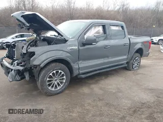2020 Ford F-150 XL with VIN 1FTEW1E41LFC28063, listed as a IAAI auction lot 41678477 with 1 mi miles. Bid and sale history available at carsss.com. Image 18.