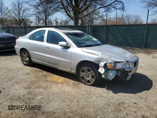 2007 Volvo S60 2.5L Turbo with VIN YV1RS592272635023, listed as a Copart auction lot 51464755 with 57,261 mi miles and Salvage Title. Bid and sale history available at carsss.com. Image 4.