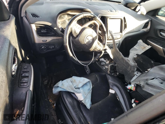 2018 Jeep Cherokee Limited with VIN 1C4PJMDX6JD541199, listed as a Copart auction lot 46090425 with 0 mi miles and Salvage Title. Bid and sale history available at carsss.com. Image 8.