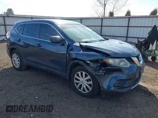 2016 Nissan Rogue SV with VIN 5N1AT2MT7GC924404, listed as a IAAI auction lot 41903162 with 76,736 mi miles. Bid and sale history available at carsss.com. Image 1.