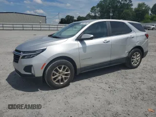 2022 Chevrolet Equinox LT with VIN 3GNAXUEV6NL188908, listed as a Copart auction lot 59957385 with 73,987 mi miles and Salvage title. Bid and sale history available at DreamBid. Image 1.