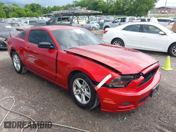 2013 Ford Mustang V6 with VIN 1ZVBP8AM9D5283332, listed as a IAAI auction lot 42471456 with 108,514 mi miles and . Bid and sale history available at DreamBid. Image 1.