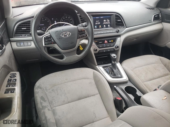 2018 Hyundai Elantra SEL with VIN 5NPD84LF4JH327040, listed as a Copart auction lot 43273555 with 114,729 mi miles and Salvage Title. Bid and sale history available at carsss.com. Image 8.