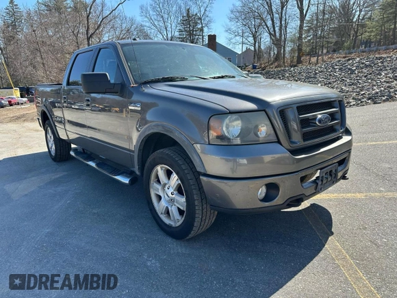 2007 Ford F-150 XLT with VIN 1FTPW14597FB81289, listed as a Copart auction lot 49527825 with 1 mi miles and Clean Title. Bid and sale history available at carsss.com. Image 4.