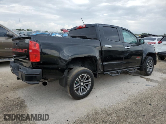 2021 Chevrolet Colorado 2WD Work Truck with VIN 1GCGSBEN1M1146030, listed as a Copart auction lot 64027614 with 65,223 mi miles and Salvage title. Bid and sale history available at DreamBid. Image 3.